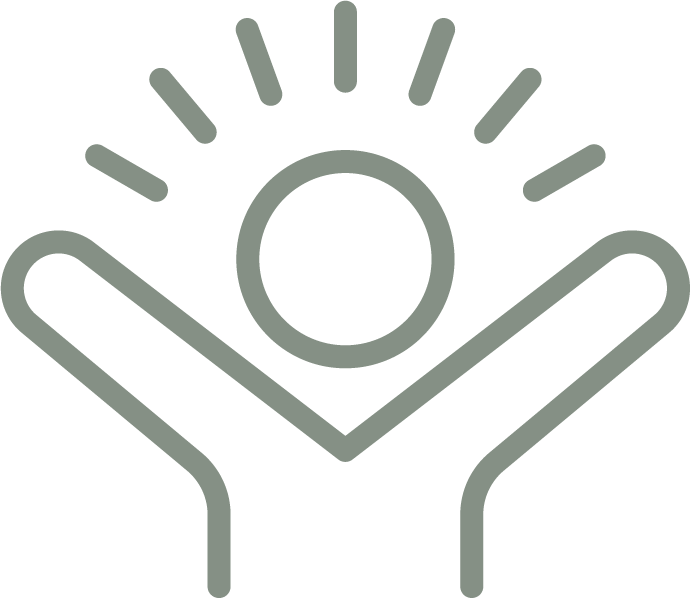 Salveo Care | brand green icon showing a person