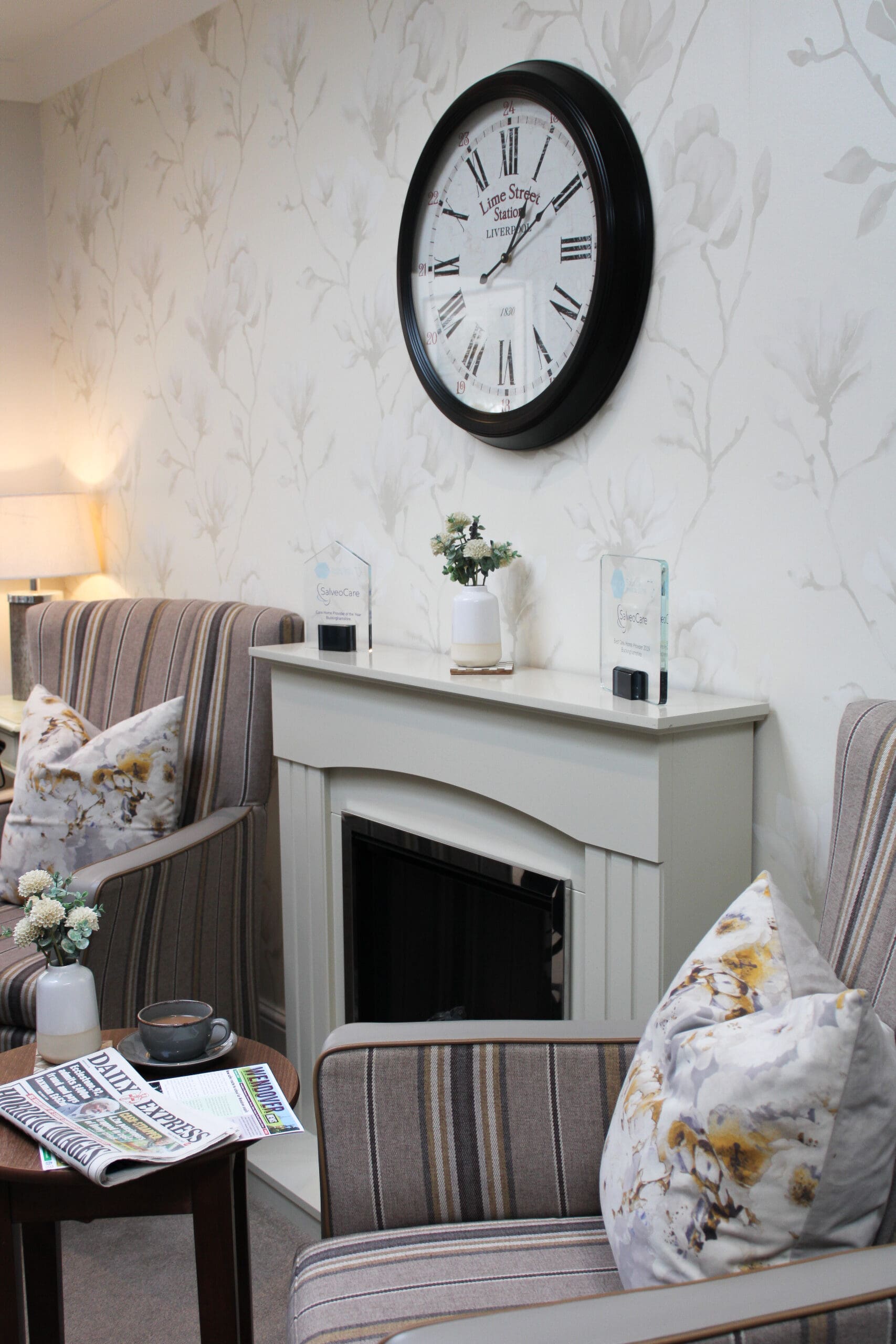 Salveo Care | an image showing our lounge